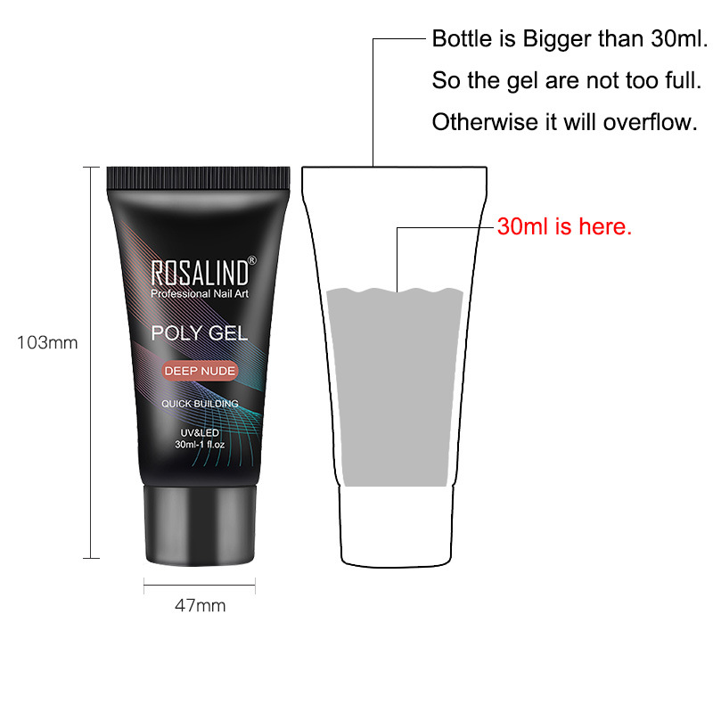 爆闪珠光延长胶套装 DIY美甲水晶延长胶 UV光疗胶水晶甲片延长液