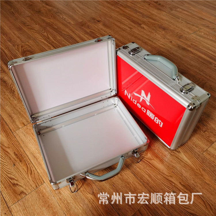 厂家款亚克力面板展示设备工具箱 公告仪器展示包装铝合金箱