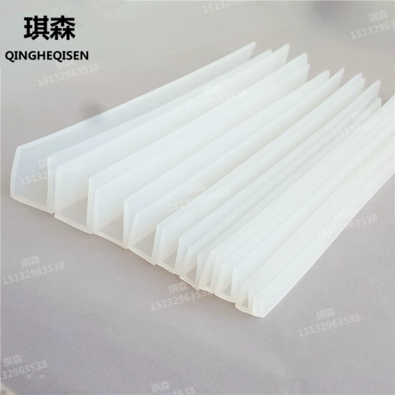 Силиконовая прозрачная U-образная стеклянная противень для выпечки, устойчивая к высоким и низким температурам, Антивозрастная Пароварка для духовки, декоративная уплотнительная лента из стали