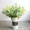 INS風植絨綠植物批發假花配草婚慶裝飾品跨境