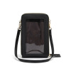 Polyurethane capacious one-shoulder bag, universal mobile phone, 2020, Korean style, touch screen