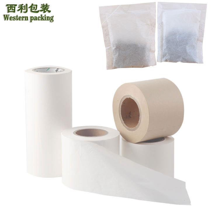 21克茶叶过滤纸膜 可定宽幅茶叶过滤纸 热封包装机用过滤棉纸卷材