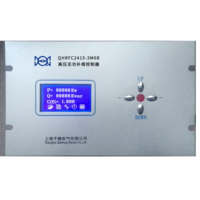 QHRFCG3-6M12B-2C2T 双控双变智能高压无功补偿测控仪|ms