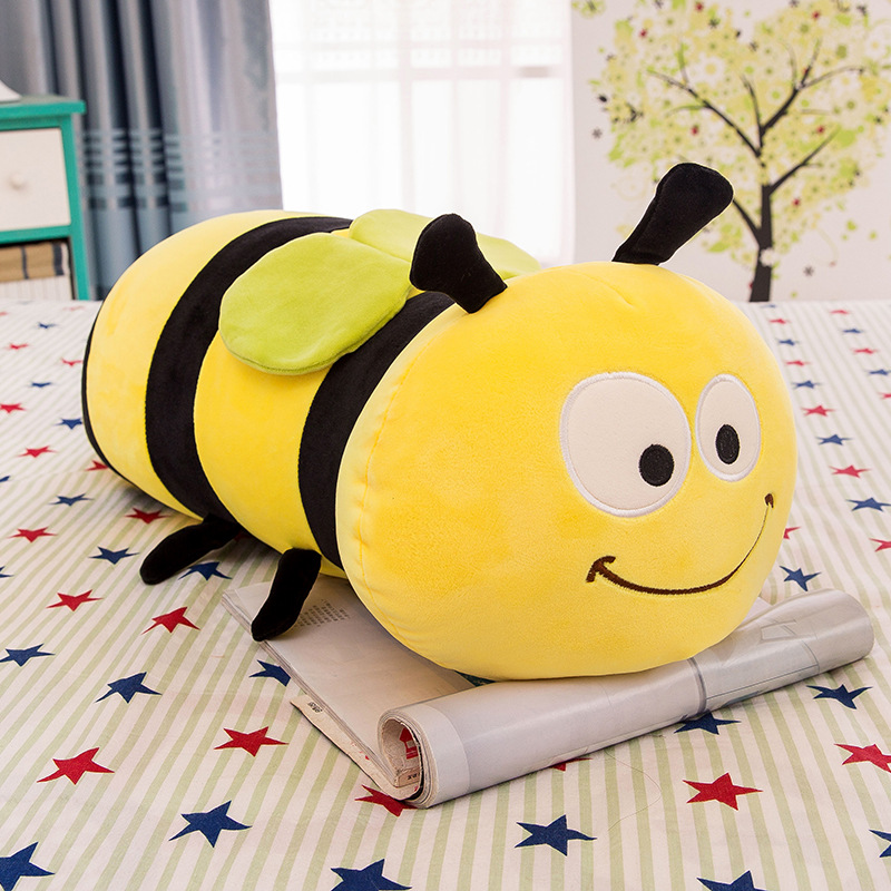 抖音同款蜜蜂公仔网红软体毛绒玩具创意玩偶节日活动礼物女生抱枕