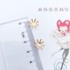 Chinese hairpin flower-shaped, hair accessory, 10mm, stamen