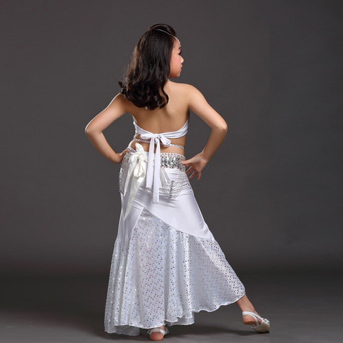 Dancer Children's Performance Costume Set Belly Dance Suit New Children's Performance Dance Costume 802