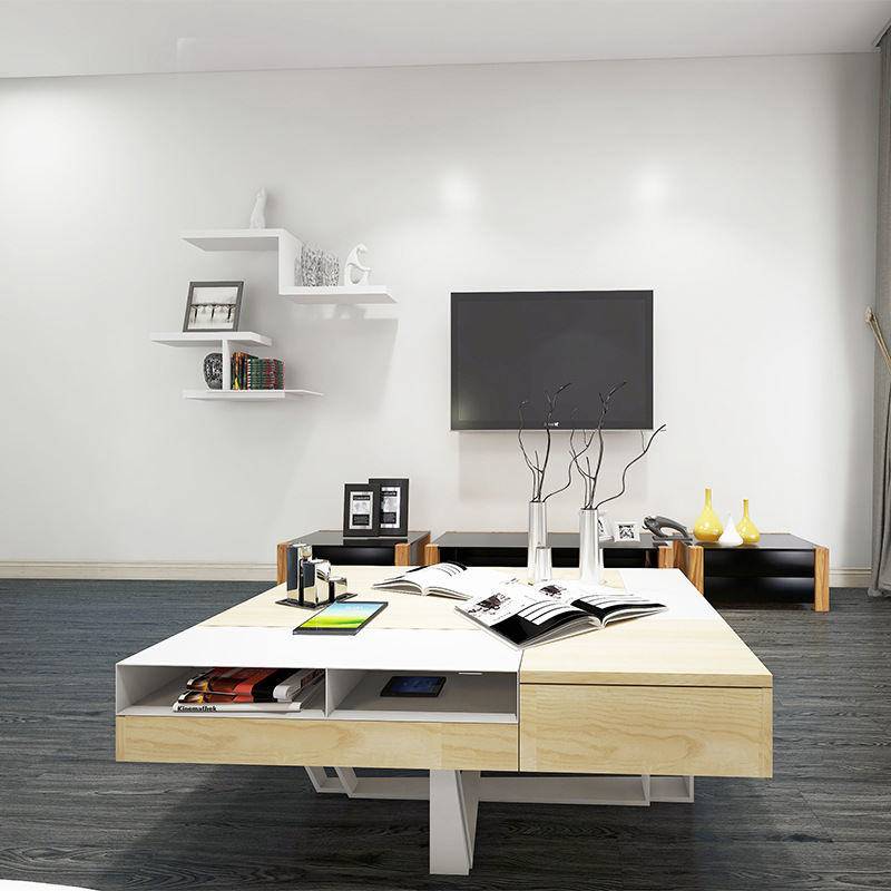 厂家直销批发加厚防水耐磨SPC木纹锁扣石塑工程环保4mm免胶地板|ru