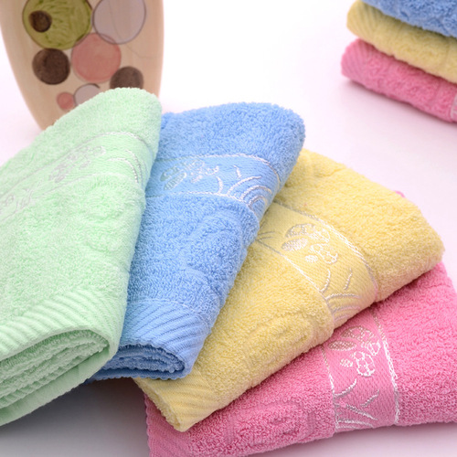 Thickened cotton daily necessities towel, sports pure cotton absorbent towel, embroidered LOGO source manufacturer wholesale