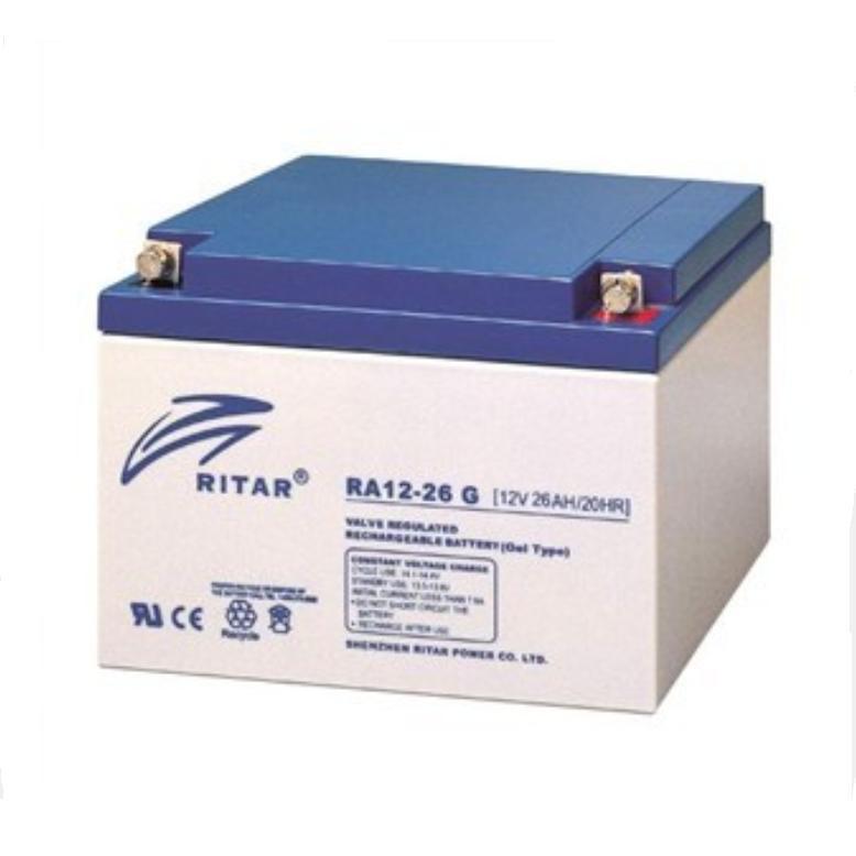 瑞达蓄电池12伏26AH 瑞达蓄电池PA12-26G UPS电源可用铅酸蓄电池