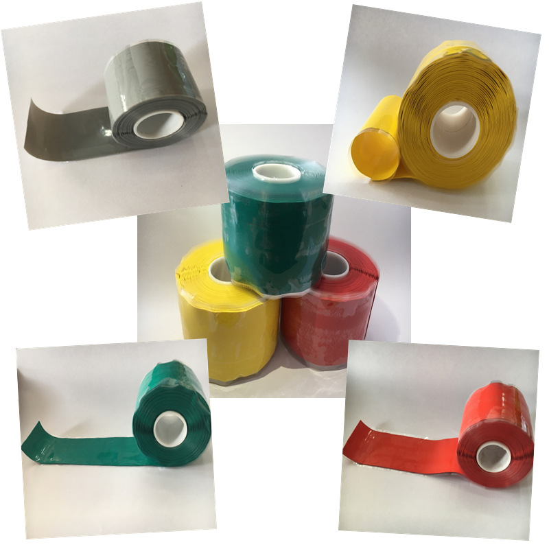 胶带自粘带 修复急救水管硅胶自融 0.8x50mm高温绝缘