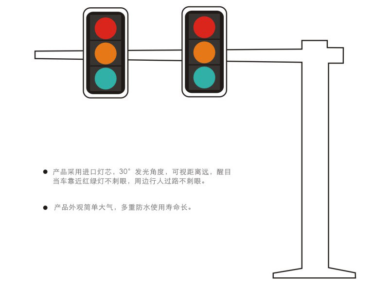 LED交通信号φ300灯人行横道信号灯-阿里巴巴