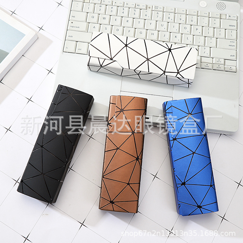 Wholesale male and female student South Korea small fresh cute creative personality handmade less mouth glasses box factory logo