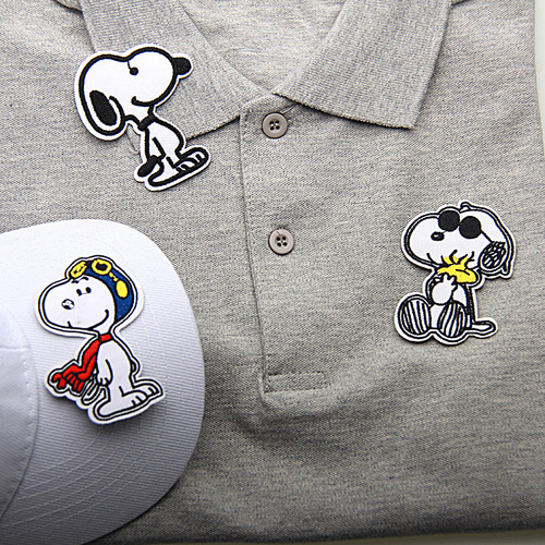 Children's Cartoon Anime Cute Dog Series Cloth Patch Clothes Bag Repair Hole Patch Decal Decal Can be Ironed and Hand Sewn
