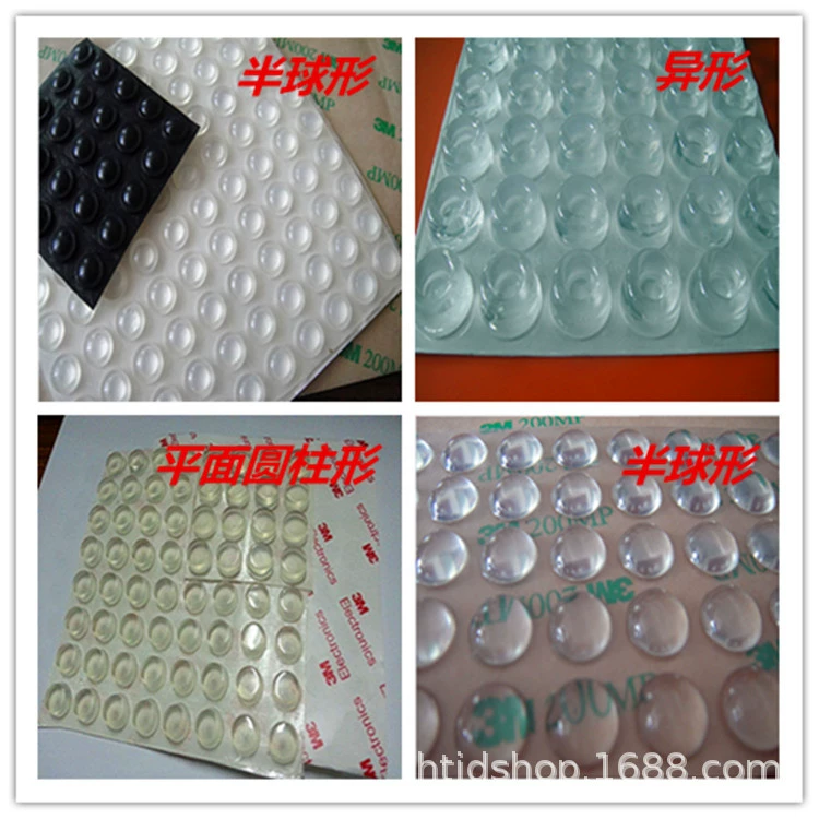 Дверь шкафа противоударный коврик для ванной комнаты прозрачный силиконовый частица резиновый глушитель Подушка 3/M дверь шкафа противоударный резиновый частица