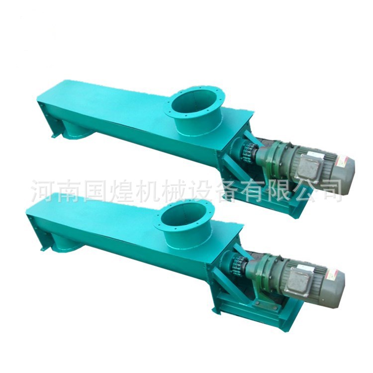 自动蛟龙粉末螺旋上料机 螺旋输送机 u型管式水泥不锈钢输送机