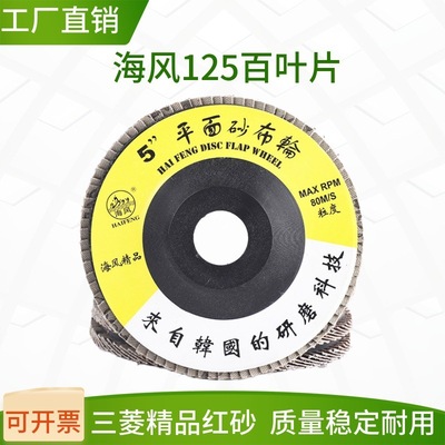 direct deal 125X22 Louver 5 plane Shabu round polish polishing Angle grinder One hundred impeller