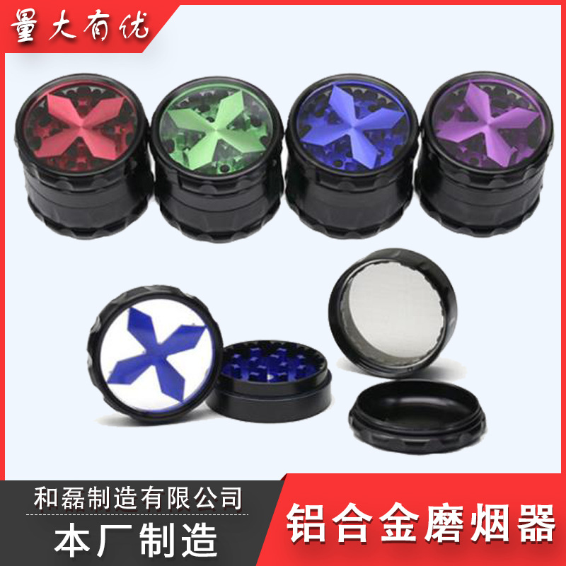 Cross-border 63mm four-layer cross-shape...