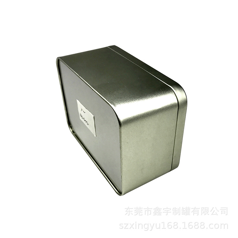 Caja de almacenamiento de joyería cuadrada de estaño de grado alimenticio suministro al por mayor caja de lata segura y confiable