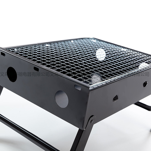 Portable Small Gas Grill Outdoor Folding BBQ Grill Household Charcoal Carbon BBQ Grill BBQ Accessories Gift Wholesale