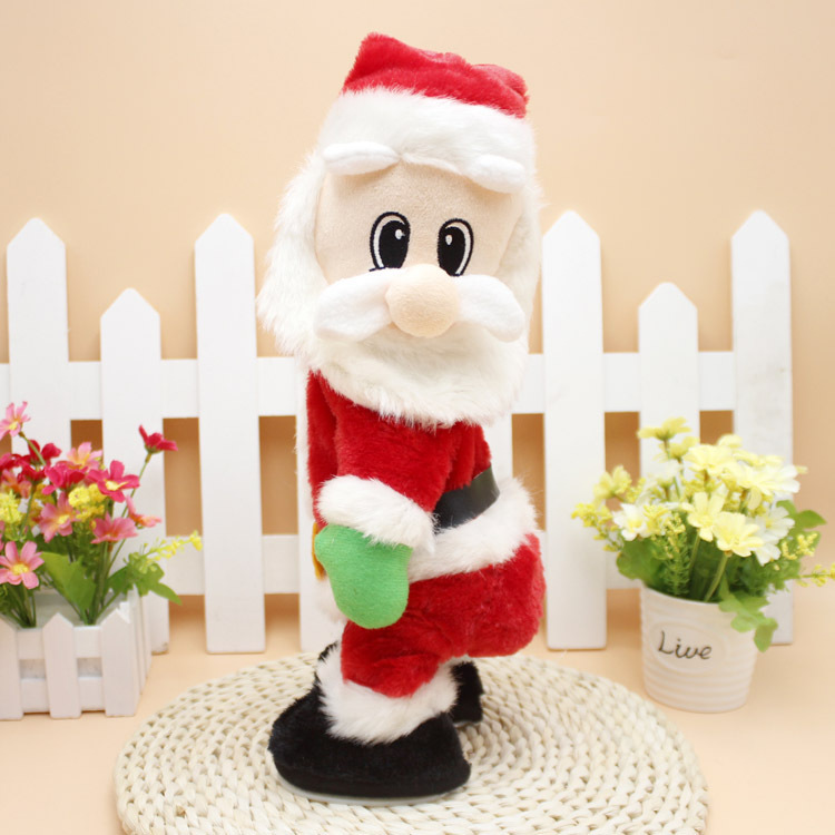 Navidad Retro Papá Noel El Plastico Tela Fiesta Adornos 1 Pieza display picture 2