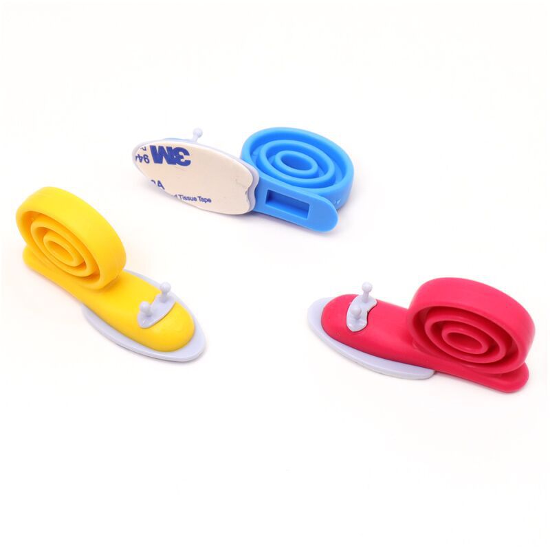 蜗牛塑料门档 防风门夹卡通可爱彩色动物造型