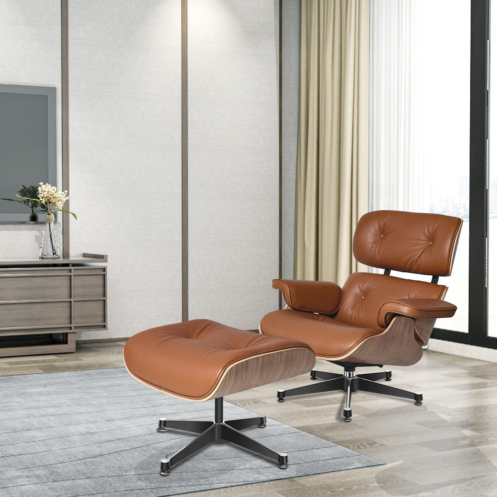 TY305海外仓现货伊姆斯躺椅懒人沙发椅书房躺椅经典款躺椅