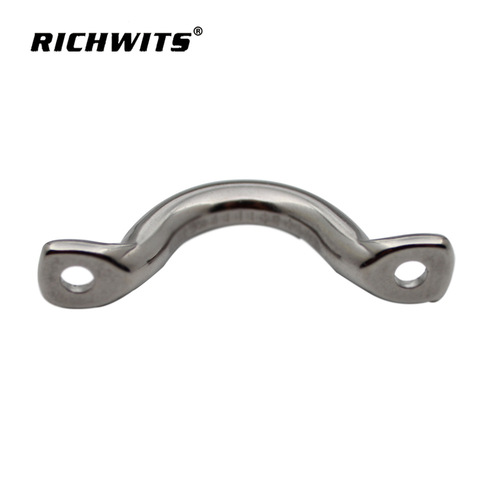 RICHWITS Stainless Steel 316 Camelback Yacht Bow Handles U-Shaped Saddle Stainless Steel Humpback 