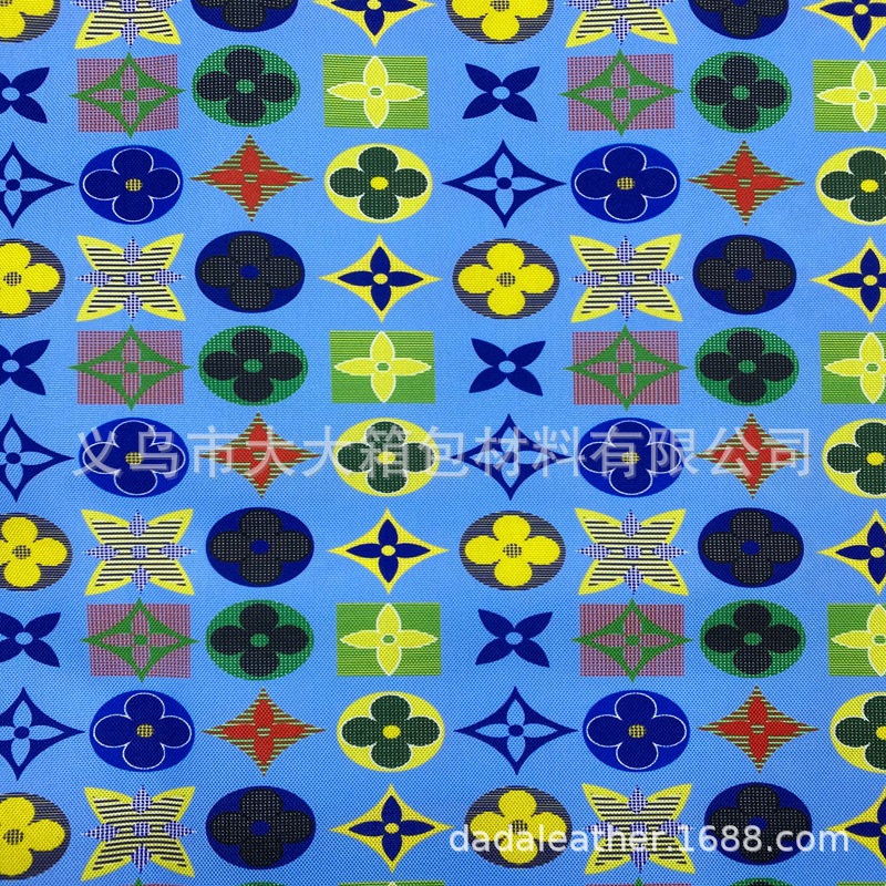 600DPU digital printing, eco-friendly PU Oxford fabric digital printing, custom processing, one-stop service for sample submission detail image 8