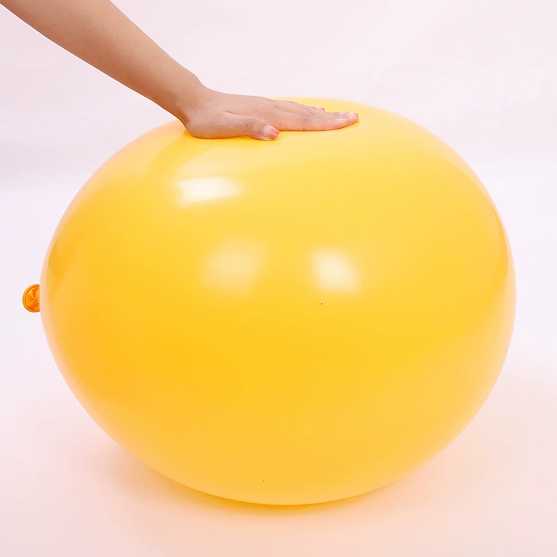 Retro balloon, round beads, increased thickness, 18 inch