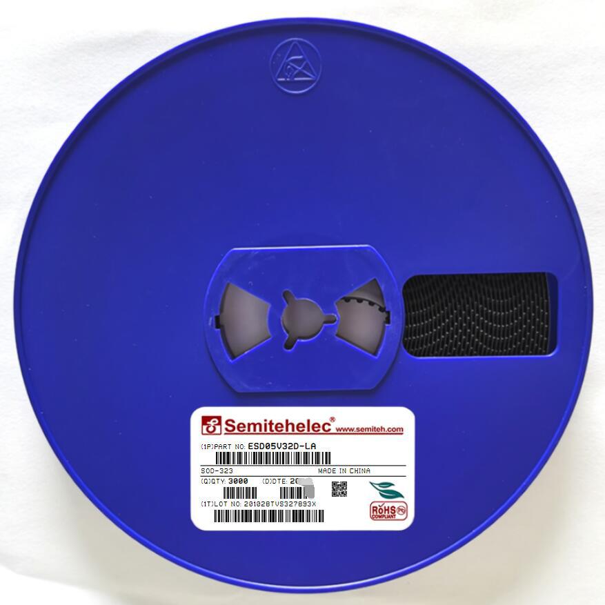 ESD05V32D-LA ESD/TVS管 封装 SOD-323 SEMITEH 全新原装正品