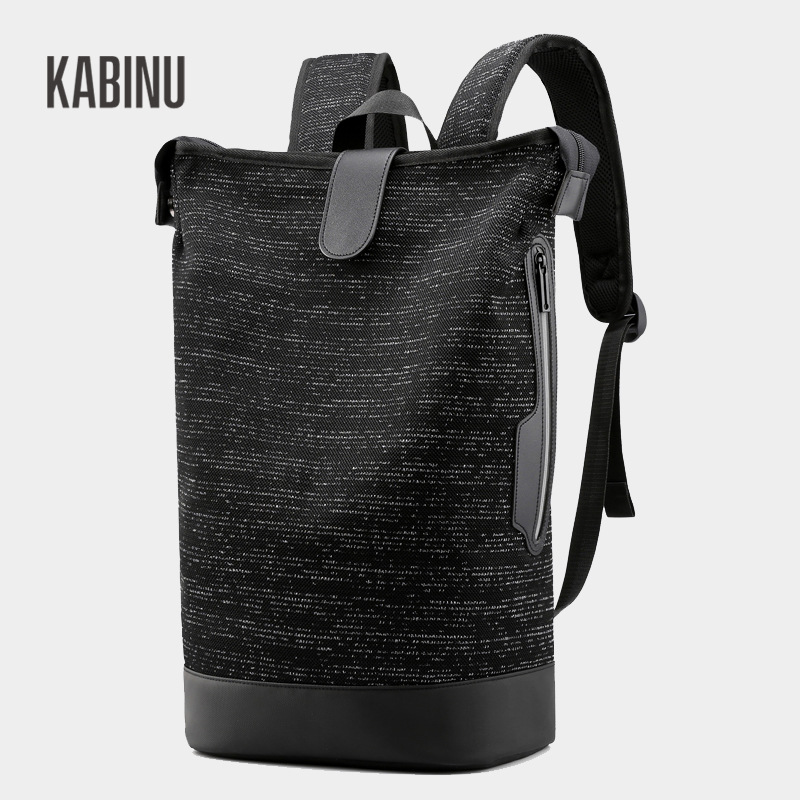 2020新款個性飛線usb雙肩包 時尚青年背包休閑大空間商務風電腦包