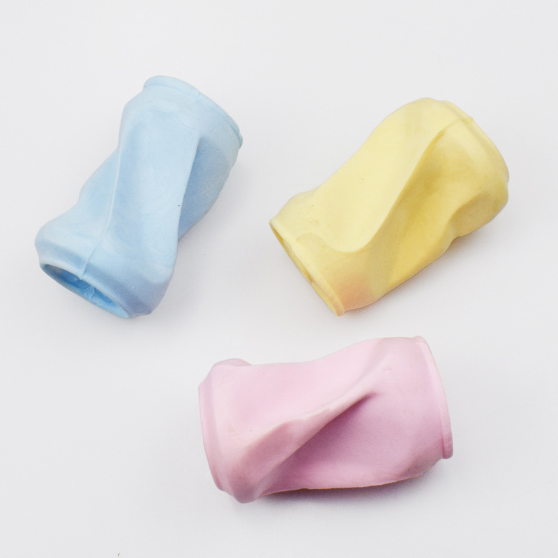 Precio de fábrica nuevo TPR juguete para mascotas sabor a leche latas de espuma medianas y grandes mordedura de perro juguete molar