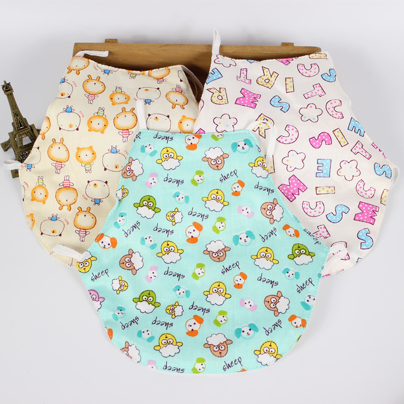 Handmade Cotton Bellyband for Infants Baby's Belly Protection Bib for Newborns and Babies