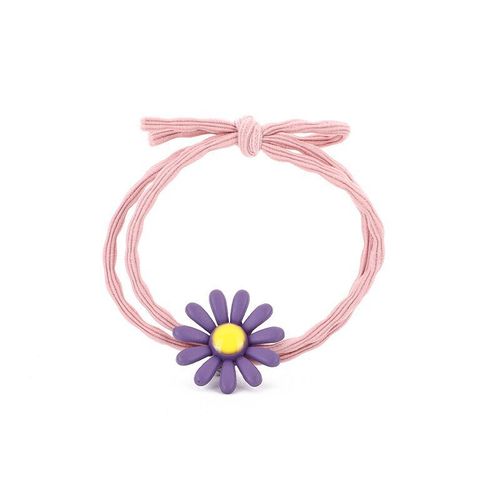Internet celebrity's same style small daisy hair band, sweet candy color daisy hair rope, cute and fresh = girl's headwear wholesale