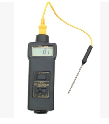Производитель Qingdao поставляет контактный термометр для трубопровода горячей воды TM1310, металлический зонд, поверхностный термометр