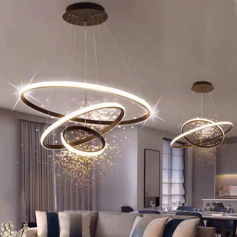 Living room chandelier modern minimalist...