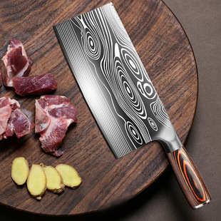 Заводская прямая продажа Янцзян из нержавеющей стали кухонная сталь кухонный нож ручной кусочек нож, домашний шеф -повар, посвященный режущим ножам