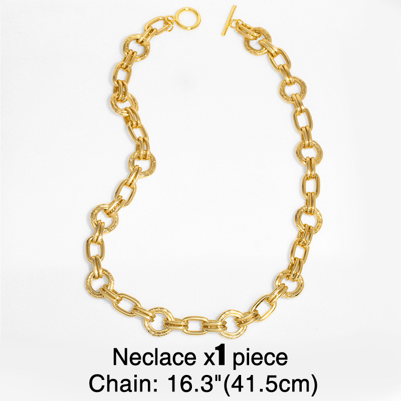 Hip-hop Thick Chain Necklace display picture 8