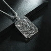 Necklace stainless steel, pendant hip-hop style, accessory, European style, simple and elegant design