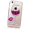 Samsung, nail sequins, phone case, silica gel protective case, wineglass, S20, A70, 70S, A50