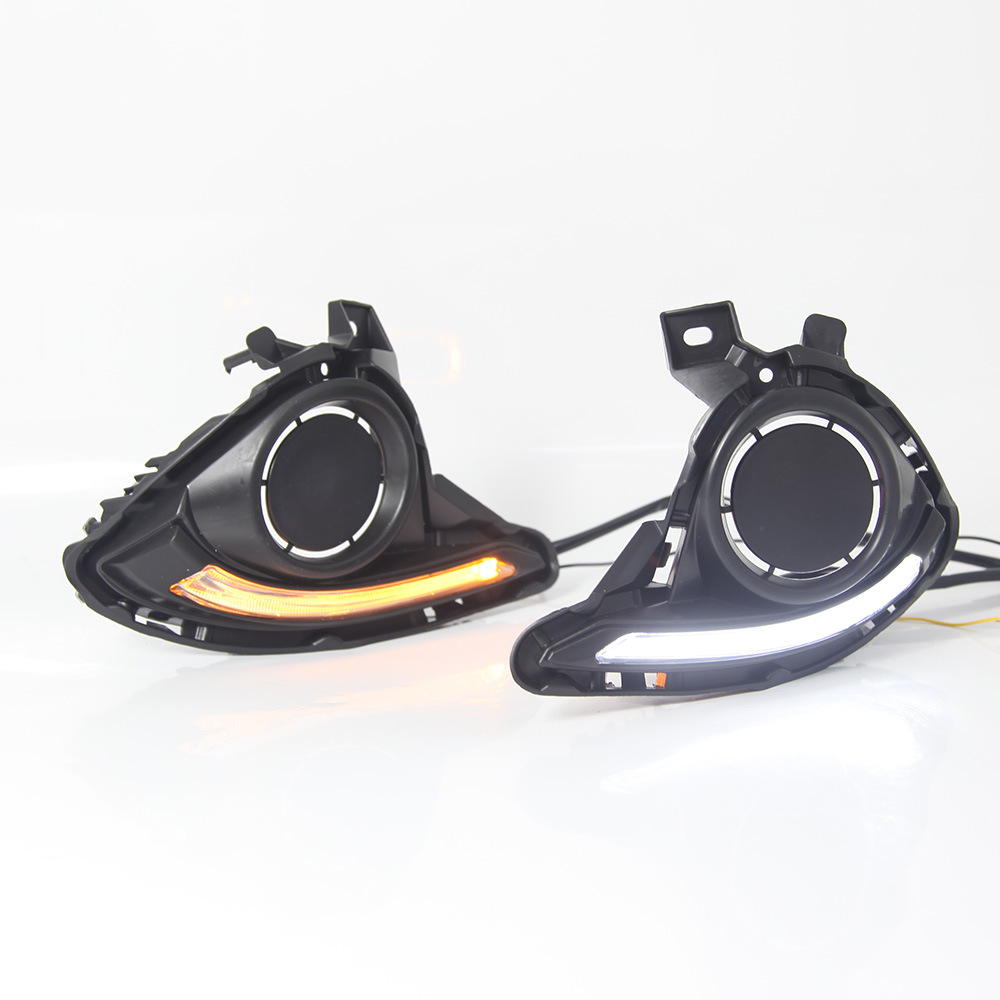 Adecuado para 15-17 Mazda 2-Día de luz de marcha Mazda 2LED Luz de marcha diurna caballo 2-Día de luz de marcha