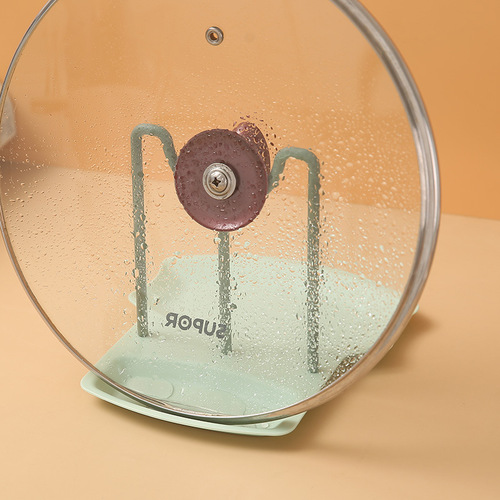 Creative spatula holder household spoon pad chopsticks pot lid storage kitchen shelf countertop shelf for things