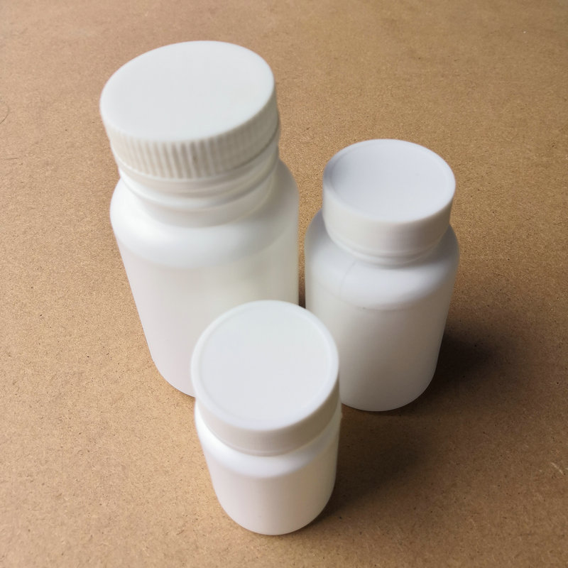 200ML圆形样品瓶 250cc带内盖塑料瓶 400毫升防泄漏液体包装瓶