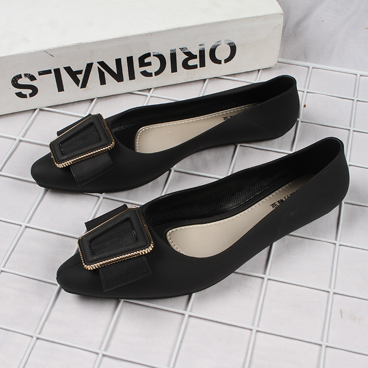913-1 square buckle-black