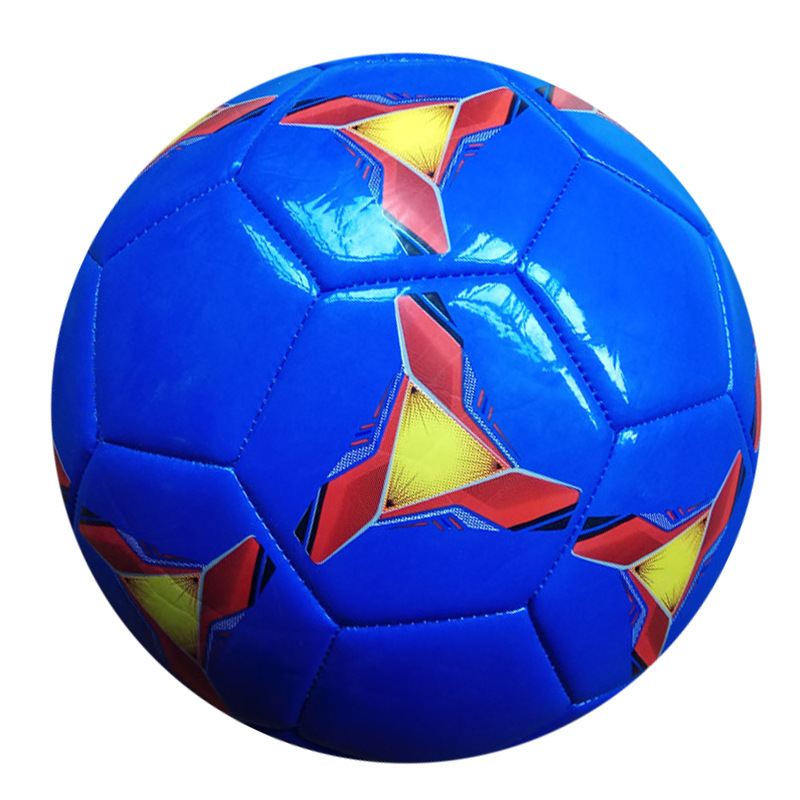 厂家定制5号PU，PVC足球机缝学校儿童训练比赛世界杯足球|ru