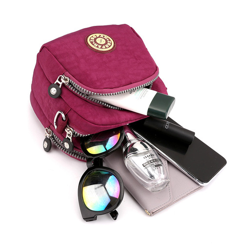 New waterproof oxford cloth women's bag one-shoulder cross-body mini bag canvas fashion mobile phone coin purse