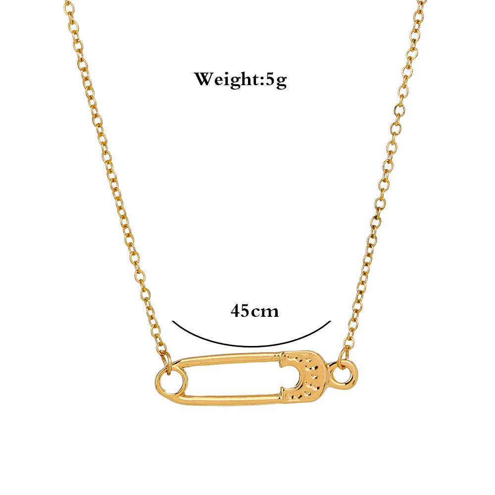 Fashion Simple New  Wild Pin   Necklace display picture 1