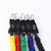 Supply upgraded anti -off -off model 100 pounds 11 -piece gourd hook elastic rope training tension tension rope set