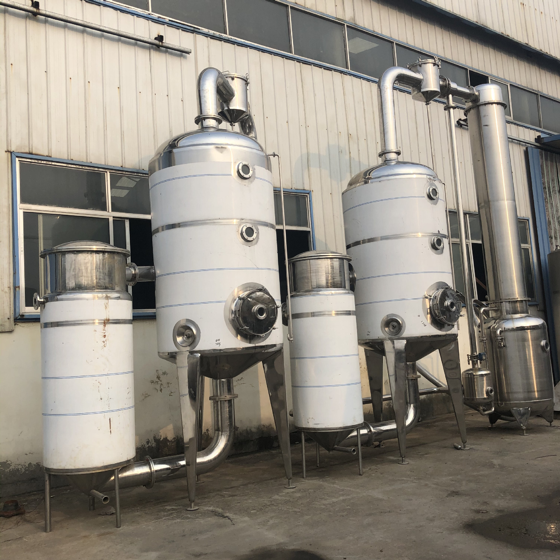 纪元回收二手不锈钢蒸发器 回收二手蒸发器 常年回收蒸发器设备