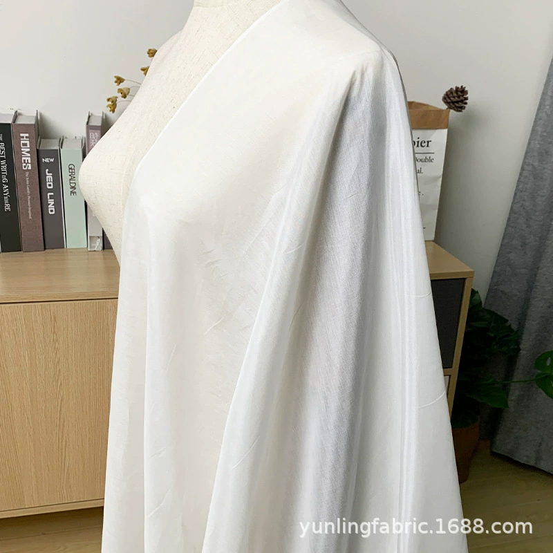 White silk Hanfu, cloth